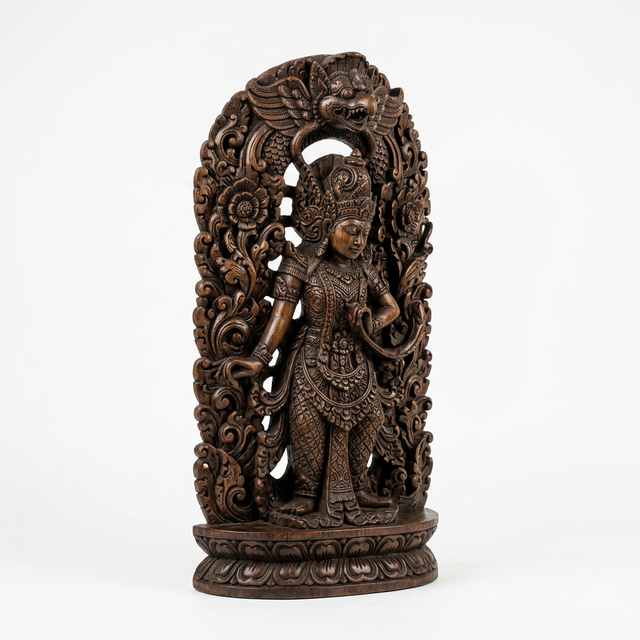 Ukiran Relief Kuda Kayu Jati